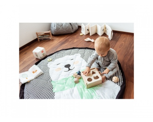 Play & Go, Στρωματάκι Παιχνιδιού Μαλακό και Τσάντα, Pollar Bear, 1τμχ