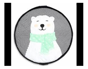 Play & Go, Στρωματάκι Παιχνιδιού Μαλακό και Τσάντα, Pollar Bear, 1τμχ