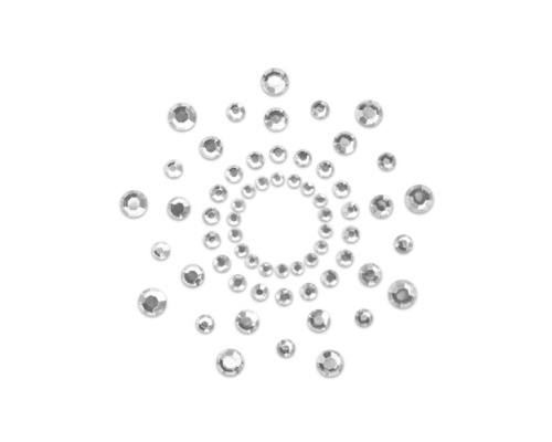 Mimi Nipple Covers Silver, Διακοσμητικά Καλύμματα θηλών , 1 τμχ Mimi Nipple Covers Silver, Διακοσμητικά Καλύμματα θηλών , 1 τμχ