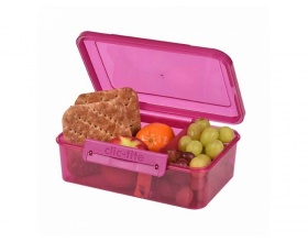 Pollar Gear Δοχείο Φαγητού με Χώρισμα, Χρώμα Ροζ, 1.5lt