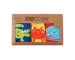 Zoocchini, Εκπαιδευτικά Βρακάκια απο Οργανικό Βαμβάκι Ocean, 3τμχ Zoocchini, Εκπαιδευτικά Βρακάκια απο Οργανικό Βαμβάκι Ocean, 3τμχ