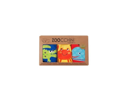 Zoocchini, Εκπαιδευτικά Βρακάκια απο Οργανικό Βαμβάκι Ocean, 3τμχ Zoocchini, Εκπαιδευτικά Βρακάκια απο Οργανικό Βαμβάκι Ocean, 3τμχ