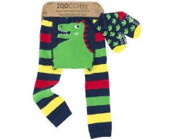 Zoocchini  Σετ Κολλάν και Καλτσάκια με Αντιολισθητικά Σημεία Ιδανικά για Μπουσούλιμα, Dinos, 1set Zoocchini  Σετ Κολλάν και Καλτσάκια με Αντιολισθητικά Σημεία Ιδανικά για Μπουσούλιμα, Dinos, 1set