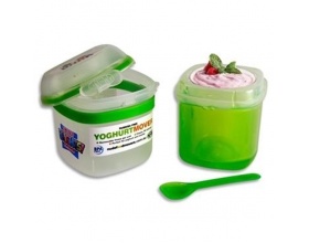 Smash Δοχείο Διατήρησης για Γιαούρτι ή Σνάκ Χρώμα Πράσινο, 1τμχ