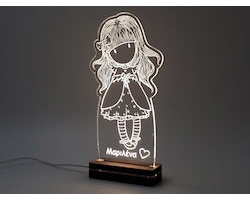 Gift & Design Led Φωτιστικό "GORGEUS GIRL", 1τμχ Gift & Design Led Φωτιστικό "GORGEUS GIRL", 1τμχ