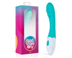 Good Vibes Only Tate G-Spot Vibrator, Δονητής G-Spot Σε χρώμα Σιέλ, 1 τμχ Good Vibes Only Tate G-Spot Vibrator, Δονητής G-Spot Σε χρώμα Σιέλ, 1 τμχ
