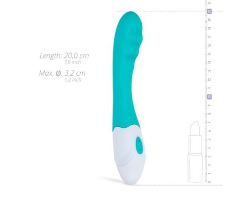 Good Vibes Only Tate G-Spot Vibrator, Δονητής G-Spot Σε χρώμα Σιέλ, 1 τμχ Good Vibes Only Tate G-Spot Vibrator, Δονητής G-Spot Σε χρώμα Σιέλ, 1 τμχ