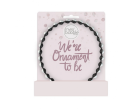Invisibobble Simply Hair Loving Στέκα μαλλιών χρώμα μαύρο με πέρλες 1 τμχ 