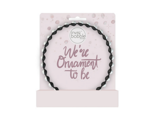 Invisibobble Simply Hair Loving Στέκα μαλλιών χρώμα μαύρο με πέρλες 1 τμχ  Invisibobble Simply Hair Loving Στέκα μαλλιών χρώμα μαύρο με πέρλες 1 τμχ