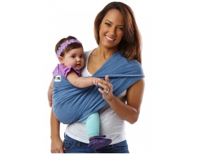 Baby K' Tan Baby Carrier Μάρσιπος από Βαμβάκι, Μέγεθος Medium Denim 1τμχ