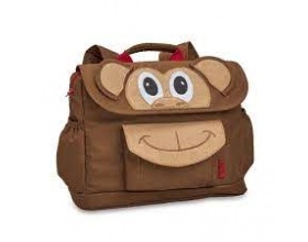 Bixbee, Monkey Backpack Τσαντούλα Πλάτης Αδιάβροχη Μαιμουδάκι, 1τμχ