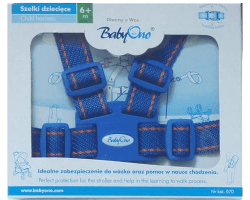 Babyono, Ιμάντας Ασφαλείας για τα Πρώτα Βηματάκια του Μωρού σας Χρώμα Μπλε, 1τμχ Babyono, Ιμάντας Ασφαλείας για τα Πρώτα Βηματάκια του Μωρού σας Χρώμα Μπλε, 1τμχ
