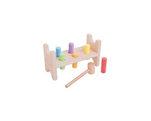 Big Jig's Toys Πάγκος με Σφυρί 12+μηνών, 1τμχ. Big Jig's Toys Πάγκος με Σφυρί 12+μηνών, 1τμχ.