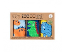 Zoocchini, Εκπαιδευτικά Βρακάκια απο Οργανικό Βαμβάκι Jurassic Pals, 3τμχ Zoocchini, Εκπαιδευτικά Βρακάκια απο Οργανικό Βαμβάκι Jurassic Pals, 3τμχ
