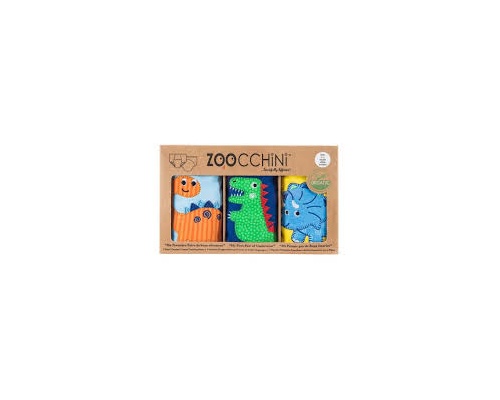 Zoocchini, Εκπαιδευτικά Βρακάκια απο Οργανικό Βαμβάκι Jurassic Pals, 3τμχ Zoocchini, Εκπαιδευτικά Βρακάκια απο Οργανικό Βαμβάκι Jurassic Pals, 3τμχ