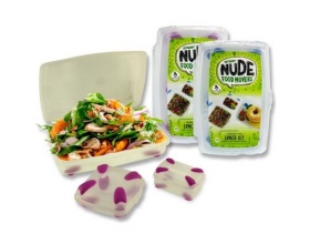 Smash  Φαγητοδοχείο των 3ων τεμαχίων, Χρώμα Μωβ, 1σετ