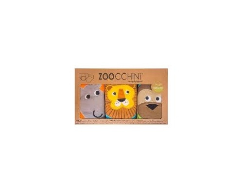 Zoocchini, Εκπαιδευτικά Βρακάκια απο Οργανικό Βαμβάκι Safari Friends, 3τμχ Zoocchini, Εκπαιδευτικά Βρακάκια απο Οργανικό Βαμβάκι Safari Friends, 3τμχ