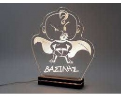 Gift & Design Led Φωτιστικό "Super Baby", 1τμχ Gift & Design Led Φωτιστικό "Super Baby", 1τμχ