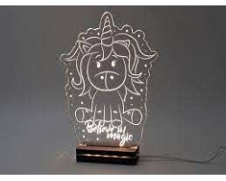 Gift & Design Led Φωτιστικό "Μονόκερος", 1τμχ Gift & Design Led Φωτιστικό "Μονόκερος", 1τμχ