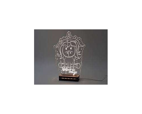 Gift & Design Led Φωτιστικό "Μονόκερος", 1τμχ Gift & Design Led Φωτιστικό "Μονόκερος", 1τμχ