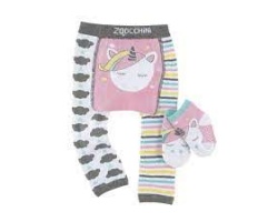 Zoocchini  Σετ Κολλάν και Καλτσάκια με Αντιολισθητικά Σημεία Ιδανικά για Μπουσούλιμα, Unicorn, 1set Zoocchini  Σετ Κολλάν και Καλτσάκια με Αντιολισθητικά Σημεία Ιδανικά για Μπουσούλιμα, Unicorn, 1set