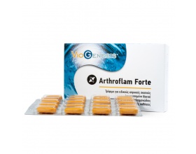 VIOGENESIS Arthroflam Forte Συμπλήρωμα διατροφής για τη διαιτητική διαχείριση σε φλεγμονώδεις ρευματικές παθήσεις 60 δισκία  