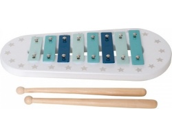 Jabadabadoo, Ξύλινο Ξυλόφωνο  Χρώμα Μπλέ, 1τμχ Jabadabadoo, Ξύλινο Ξυλόφωνο  Χρώμα Μπλέ, 1τμχ
