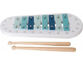 Jabadabadoo, Ξύλινο Ξυλόφωνο  Χρώμα Μπλέ, 1τμχ