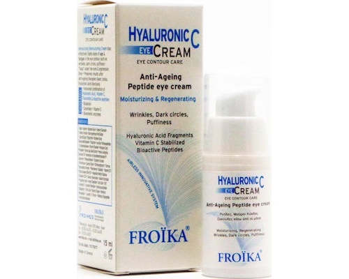 Froika Hyaluronic-C Eyes, Αντιγηραντική κρέμα για τα μάτια 15 ml Froika Hyaluronic-C Eyes, Αντιγηραντική κρέμα για τα μάτια 15 ml
