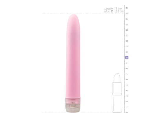 Velvet Touch Vibe, Δονητής με απαλή υφή και άνετη αίσθηση σε χρώμα ροζ, 1 τμχ. Velvet Touch Vibe, Δονητής με απαλή υφή και άνετη αίσθηση σε χρώμα ροζ, 1 τμχ.