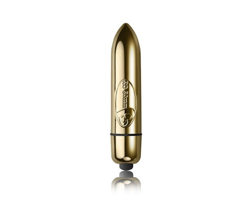 Rocks Off, Single Speed Bullet Vibrator, Δονητής μικρός σε σχήμα σφαίρας και υπέροχο χρώμα χρυσαφί, 1 τμχ Rocks Off, Single Speed Bullet Vibrator, Δονητής μικρός σε σχήμα σφαίρας και υπέροχο χρώμα χρυσαφί, 1 τμχ