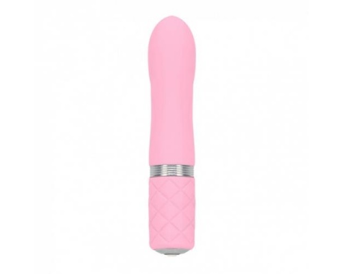 Pillow Talk Flirty Mini Vibrator, Δονητής σε υπέροχο ροζ χρώμα και κουμπί από Swarovski με μαλακή αφή, 1 τμχ.. Pillow Talk Flirty Mini Vibrator, Δονητής σε υπέροχο ροζ χρώμα και κουμπί από Swarovski με μαλακή αφή, 1 τμχ..
