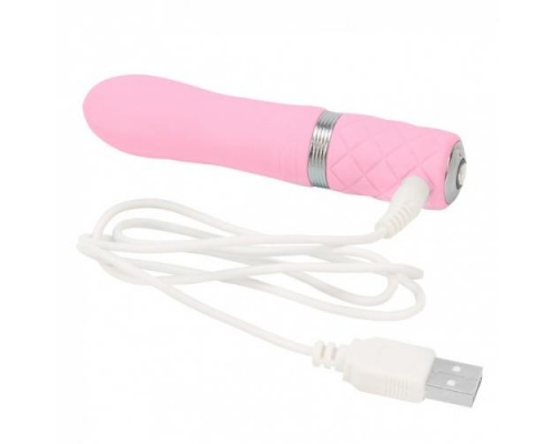 Pillow Talk Flirty Mini Vibrator, Δονητής σε υπέροχο ροζ χρώμα και κουμπί από Swarovski με μαλακή αφή, 1 τμχ.. Pillow Talk Flirty Mini Vibrator, Δονητής σε υπέροχο ροζ χρώμα και κουμπί από Swarovski με μαλακή αφή, 1 τμχ..