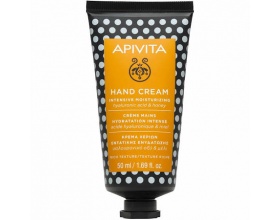 Apivita Hand Cream Κρέμα χεριών εντατικής ενυδάτωσης με υαλουρονικό οξύ και μέλι πλούσιας υφής 50ml 