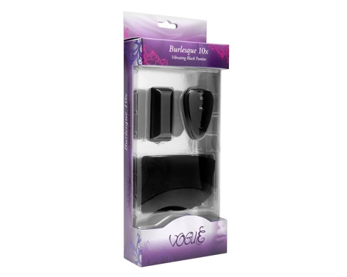 Burlesque 10 Mode Vibrating Panties With Remote, Εσώρουχο μαζί με δονητή και τηλεχειριστήριο, 1 τμχ Burlesque 10 Mode Vibrating Panties With Remote, Εσώρουχο μαζί με δονητή και τηλεχειριστήριο, 1 τμχ