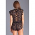 Lucy Playsuit, Ολόσωμο κορμάκι με δαντέλα σε χρώμα μαύρο και μεγέθος XLarge, 1   Lucy Playsuit, Ολόσωμο κορμάκι με δαντέλα σε χρώμα μαύρο και μεγέθος XLarge, 1