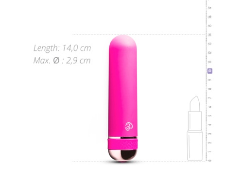EasyToys Supreme Shorty Mini Vibrator, Δονητής Μίνι κλασσικός σε υπέροχο φούξια χρώμα, 1 τμχ EasyToys Supreme Shorty Mini Vibrator, Δονητής Μίνι κλασσικός σε υπέροχο φούξια χρώμα, 1 τμχ