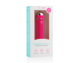EasyToys Supreme Shorty Mini Vibrator, Δονητής Μίνι κλασσικός σε υπέροχο φούξια χρώμα, 1 τμχ