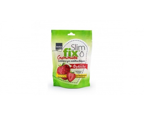 Intermed Slim fix Gummies 500mg Ζελεδάκια για την Απώλεια Βάρους με γλυκομαννάνη, με γεύση φράουλα, 42 gummies,1 τμχ Intermed Slim fix Gummies 500mg Ζελεδάκια για την Απώλεια Βάρους με γλυκομαννάνη, με γεύση φράουλα, 42 gummies,1 τμχ