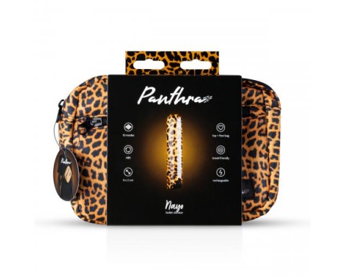 Nayo Bullet Vibrator, Δονητής σε χρώμα λεοπάρ μαζί με τσαντάκι μέσης στην ίδια απόχρωση, 1 τμχ. Nayo Bullet Vibrator, Δονητής σε χρώμα λεοπάρ μαζί με τσαντάκι μέσης στην ίδια απόχρωση, 1 τμχ.