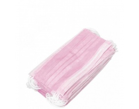 Μάσκα Χειρουργική Ρόζ 10τμχ  