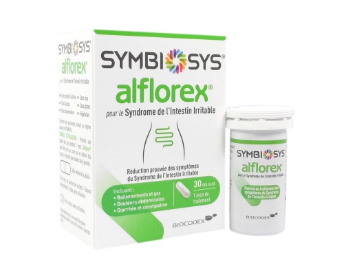 BIOCODEX Symbiosys Alflorex Συμπλήρωμα διατροφής που μειώνει τα συμπτώματα του Σύνδρομου Ευερέθιστου εντέρου 30 καψάκια BIOCODEX Symbiosys Alflorex Συμπλήρωμα διατροφής που μειώνει τα συμπτώματα του Σύνδρομου Ευερέθιστου εντέρου 30 καψάκια