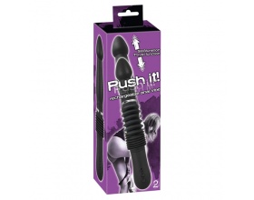 You2Toys Push It! Thrusting Anal Vibrator, Πρωκτικός Δονητής με 7 ρυθμίσεις δόνησης και 3 ταχύτητες δόνησεις σε χρώμα μαύρο, 1 τμχ. You2Toys Push It! Thrusting Anal Vibrator, Πρωκτικός Δονητής με 7 ρυθμίσεις δόνησης και 3 ταχύτητες δόνησεις σε χρώμα μαύρο, 1 τμχ.