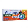 UNIPHARMA Vitorange Immuno Vitamin C + Zn Συμπλήρωμα διατροφής με τη συνεργιστική δράση της Βιταμίνης C και του Ψευδαργύρου, για ενίσχυση του ανοσοποιητικού και προστασία απο το οξειδωτικό στρες 30 Μασώμενα Δισκία