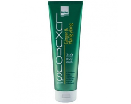 Intermed Luxurious Moisturizing Body Wash 2 in 1 Ginger & Ylang ylang Ενυδατικό Αφρόλουτρο με γλυκό άρωμα με φυτικά εκχυλίσματα 300ml  Intermed Luxurious Moisturizing Body Wash 2 in 1 Ginger & Ylang ylang Ενυδατικό Αφρόλουτρο με γλυκό άρωμα με φυτικά εκχυλίσματα 300ml