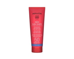 APIVITA BEE SUN SAFE Hydra Fresh Face & Body Milk SPF50 ,Ενυδατικό γαλάκτωμα για πρόσωπο & σώμα με θαλάσσια φύκη & πρόπολη 200ml  APIVITA BEE SUN SAFE Hydra Fresh Face & Body Milk SPF50 ,Ενυδατικό γαλάκτωμα για πρόσωπο & σώμα με θαλάσσια φύκη & πρόπολη 200ml