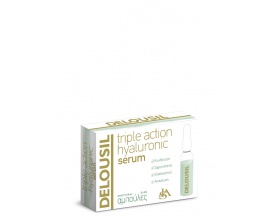 SJA Pharm Delousil Triple Action Hyaluronic Serum Αμπούλες , Εντατικός Ενυδατικός Ορός περιέχει Yαλουρονικό οξύ τριών διαφορετικών μοριακών βαρών 2ml SJA Pharm Delousil Triple Action Hyaluronic Serum Αμπούλες , Εντατικός Ενυδατικός Ορός περιέχει Yαλουρονικό οξύ τριών διαφορετικών μοριακών βαρών 2ml