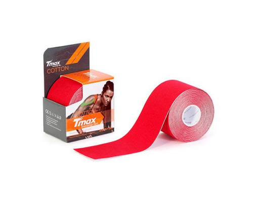 Johns Tmax Kinesiology Tape Ταινίες Κινησιολογίας χρώμα κόκκινο διάσταση 5.0cmx5m