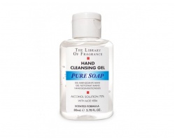 The Library Of Fragrance Pure Soap Hand Cleansing gel Τζελ Καθαρισμού Χεριών με 70% Αιθυλική Αλκοόλη, 80ml The Library Of Fragrance Pure Soap Hand Cleansing gel Τζελ Καθαρισμού Χεριών με 70% Αιθυλική Αλκοόλη, 80ml