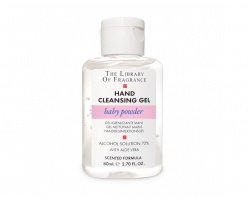 The Library Of Fragrance Baby Hand Cleansing gel τζελ καθαρισμού χεριών με 70% αιθυλική αλκοόλη, 80ml 